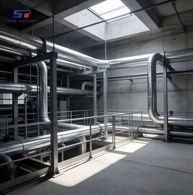 Applicazioni dell'acciaio zincato resistente alla corrosione negli impianti industriali