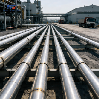 Progetto di grande infrastruttura: soluzioni integrate di materiali metallici fornite da Shengtao Metal