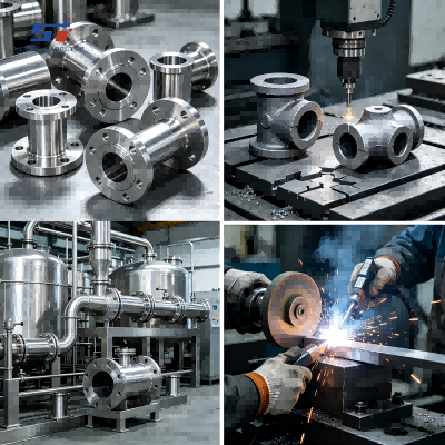 Tecniche di fabbricazione di acciaio inossidabile economicamente vantaggiose per componenti industriali