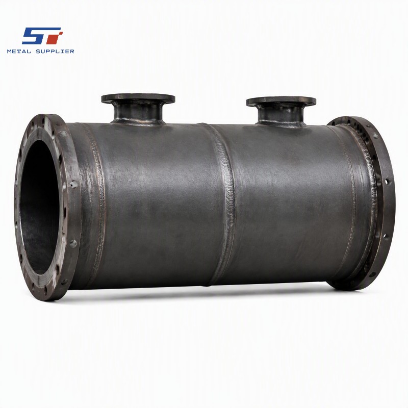 welded pressure vessel shell